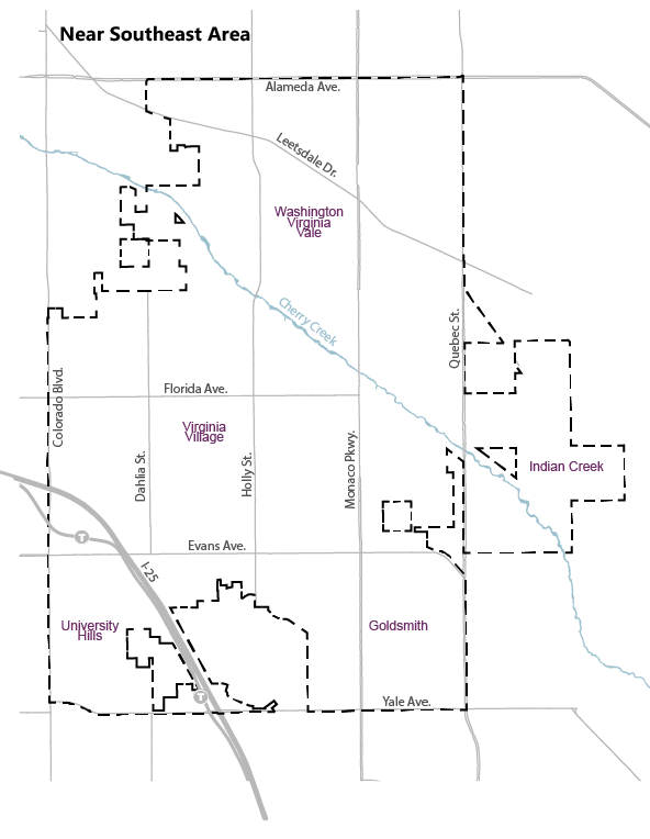 Near Southeast Area Map